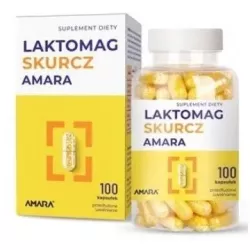 Laktomag Skurcz x 100 kapsułek magnez ZAKŁAD FARMACEUTYCZNY AMARA SP. Z O.O.