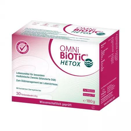 OMNI-BIOTIC Hetox 6g x 30 saszetek probiotyki na trawienie APG AllegroSan Pharma GmbH