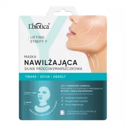 L'BIOTICA Maska nawilżająca przeciwzmarszczkowa x 1 komplet do twarzy OCEANIC S.A.