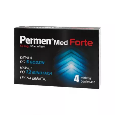 Permen Med Forte 50 mg x 4 tabletki Potencja⁸³ WALMARK SP. Z O.O.