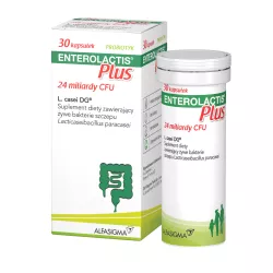 Enterolactis Plus 30 kapsułek probiotyki na trawienie ALFASIGMA POLSKA SP.Z O.O.
