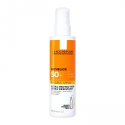La Roche-Posay Anthelios Invisible, niewidoczny spray SPF 50+ 200 ml preparaty z filtrem UV LA ROCHE POSAY
