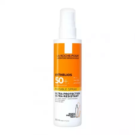 La Roche-Posay Anthelios Invisible, niewidoczny spray SPF 50+ 200 ml preparaty z filtrem UV LA ROCHE POSAY