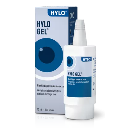 Hylo-gel krople do oczu x 10 ml krople do oczu URSAPHARM POLAND SP.Z O.O.