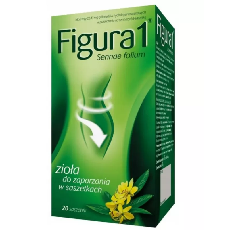 Figura 1 z senesem fix x 20 saszetek | Apteka Na 83