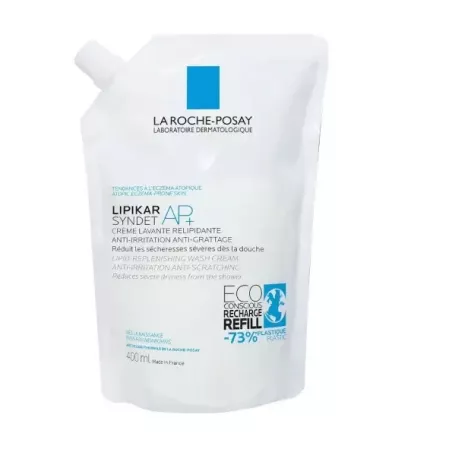 La Roche-Posay LIPIKAR SYNDET AP+ krem myjący refill 400ml do ciała LA ROCHE POSAY