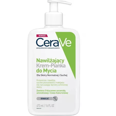 CeraVe nawilżający krem-pianka do mycia 473ml do twarzy L'OREAL POLSKA