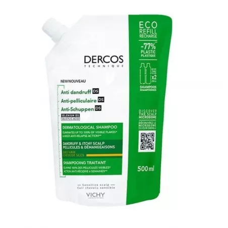 Vichy Dercos DS szampon przeciwłupieżowy do włosów suchych refill 500ml do włosów L'OREAL POLSKA