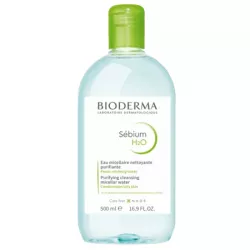 Bioderma Sebium H2O płyn micelarny 500 ml do twarzy Bioderma