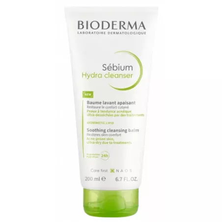 Bioderma Sebium Hydra Cleanser emulsja kojąca 200 ml do twarzy Bioderma