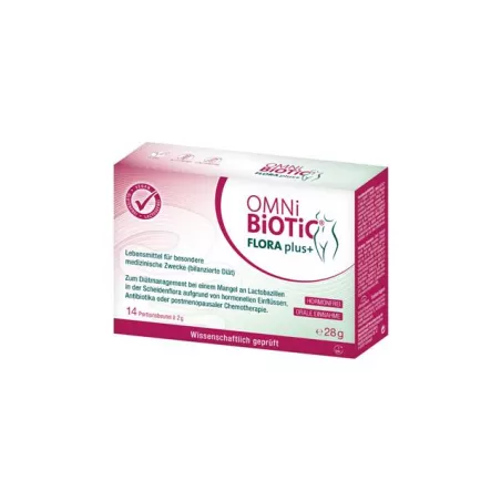 OMNI-BIOTIC Flora Plus 14 saszetek probiotyki na trawienie APG AllegroSan Pharma GmbH