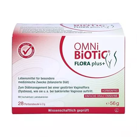 OMNI-BIOTIC Flora Plus 28 saszetek probiotyki na trawienie APG AllegroSan Pharma GmbH