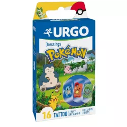 URGO Pokemon opatrunki 16 sztuk materiały opatrunkowe URGO SP.Z O.O.