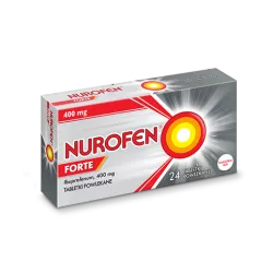 Nurofen Forte 400mg x 24 tabletek powlekanych tabletki przeciwbólowe RECKITT BENCKISER POLAND S.A.