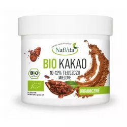 NatVita Kakao mielone (20-22% tłuszczu) x 250 g Superfoods NatVita