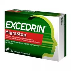 Excedrin MigraStop x 20 tabletek migrena Haleon Poland