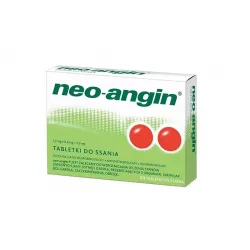 Neo-angin tabletki do ssania x 24 tabletki gardło M.C.M. KLOSTERFRAU HEALTHCARE SP. Z O.O.