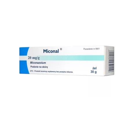 Miconal żel 20mg/g x 30 g leki na grzybicę TARCHOMIŃSKIE ZAKŁADY FARM. POLFA S.A.