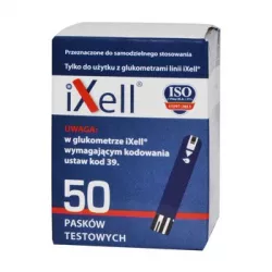 Ixell test paskowy x 50 szt paski testowe do glukometrów GENEXO SP. Z O.O.