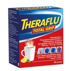 Theraflu Total Grip 10 torebek
