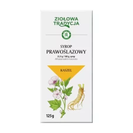 Prawoślazowy syrop Hasco x 125 g leki na kaszel PRZEDSIĘBIORSTWO PRODUKCJI FARMACEUTYCZNEJ HASCO-LEK S.A.