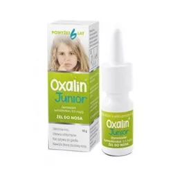 Oxalin junior 0.05% żel do nosa 10 g leki na katar WARSZAWSKIE ZAKŁ.FARM. POLFA S.A.