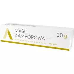 Amara Maść kamforowa 10 % 20 g Leki przeciwbólowe ZAKŁAD FARMACEUTYCZNY AMARA SP. Z O.O.