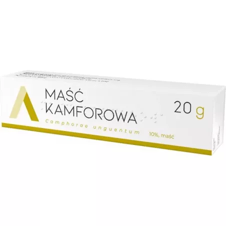 Amara Maść kamforowa 10 % 20 g tabletki przeciwbólowe ZAKŁAD FARMACEUTYCZNY AMARA SP. Z O.O.