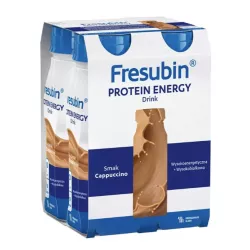Fresubin Protein Energy Drink smak cappuccino 4 x 200ml żywienie medyczne FRESENIUS KABI POLSKA SP. Z O.O.