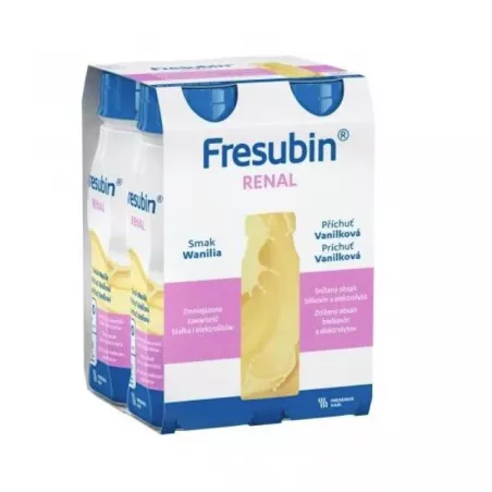 Fresubin Renal smak waniliowy 4 x 200ml żywienie medyczne FRESENIUS KABI POLSKA SP. Z O.O.