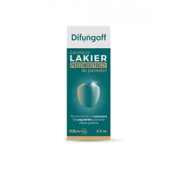 Difungoff leczniczy lakier przeciwgrzybiczy do paznokci 4,5 ml leki na grzybicę