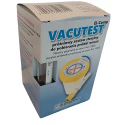 VACUTEST próżniowy zestaw sterylny do pobierania próbki moczu 1 sztuka ( data ważności 30.11.2025 ) Inne EL-COMP CEZARY KOSTUCH
