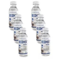 Recomed Drink smak czekoladowy 6 butelek x 65 g ( data ważności 16.12.2025 ) żywienie medyczne UNIPRO SP. Z O.O.