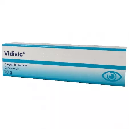 Vidisic żel do oczu x 10 g Import Równoległy żele i maści BAUSH&LOMB
