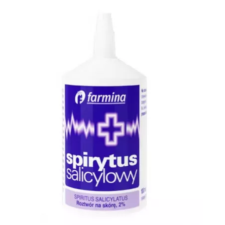 Spirytus Salicylowy 2% Roztwór na skórę 100 g Do dezynfekcji ZAKŁAD FARMACEUTYCZNY AMARA SP. Z O.O. Spirytus Salicylowy 2% Roztwór na skórę 100 g Do dezynfekcji ZAKŁAD FARMACEUTYCZNY AMARA SP. Z O.O.
