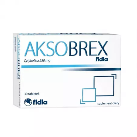 Aksobrex Fidia 30 tabletek tabletki na wzrok FIDIA PHARMA POLSKA SP.Z O.O.