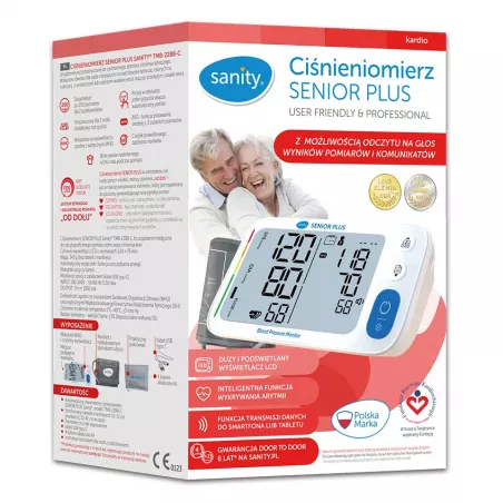 Ciśnieniomierz Sanity Senior Plus TMB-2288-C x 1 sztuka Ciśnieniomierze ALBERT-POLSKA