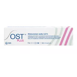 OST Plus preparat do iniekcji 40mg/2ml x 1 ampułkostrzykawka stawy TRB CHEMEDICA AG