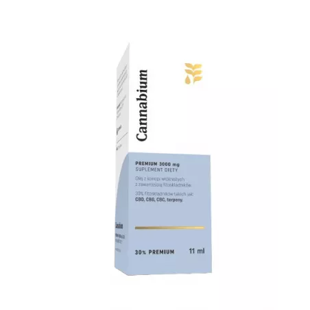 Cannabium 30% Premium płyn x 11 ml produkt CBD HEMPLAB SP. Z O.O.