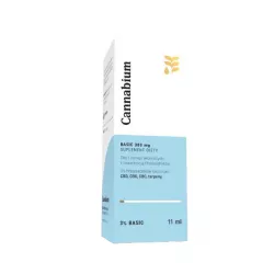Cannabium 3% Basic płyn x 11 ml ( data ważności 22.09.2025 ) produkt CBD HEMPLAB SP. Z O.O.