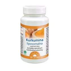 Dr. Jacob's Kurkumina Liposomalna x 60 kapsułek Kurkuma DR. JACOBS POLAND RADOSŁAW ARASZKIEWICZ