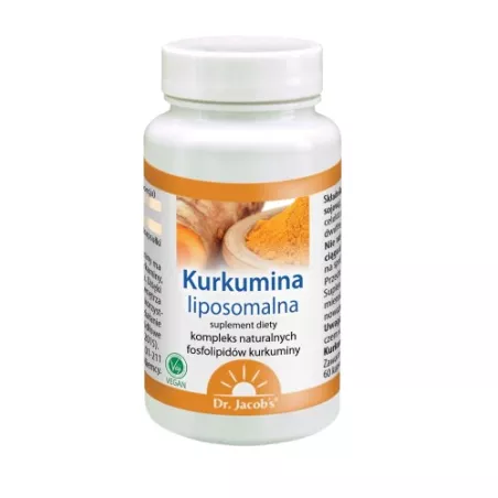 Dr. Jacob's Kurkumina Liposomalna x 60 kapsułek Kurkuma DR. JACOBS POLAND RADOSŁAW ARASZKIEWICZ