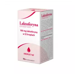 Laktoferyna krople doustne x 7 ml naturalne preparaty na odporność PHARMABEST SP. Z O.O.
