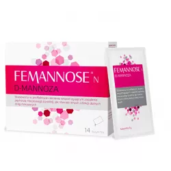 Femannose N 14 saszetek infekcje M.C.M. KLOSTERFRAU HEALTHCARE SP. Z O.O.