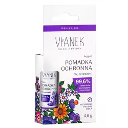 Vianek Kojąca pomadka ochronna x 1 sztuka ( data ważności 31.12.2025 ) twarz