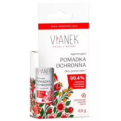 Vianek Regenerująca pomadka ochronna x 1 sztuka ( data ważności 31.01.2026 ) twarz
