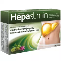 Hepaslimin x 30 tabletek wątroba AFLOFARM FARMACJA POLSKA SP. Z O.O.