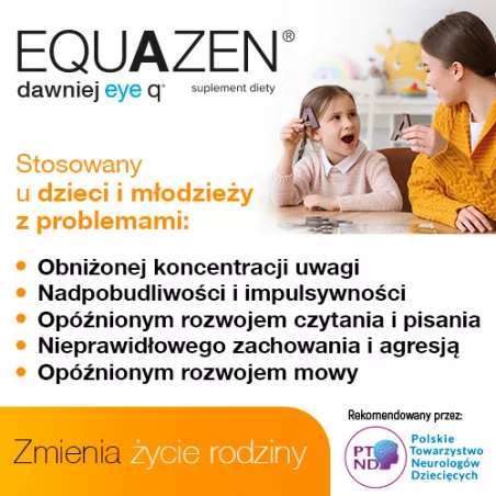 Equazen (Eye Q) x 400 kapsułek Pamięć i koncentracja QPHARMA SP. Z O.O.