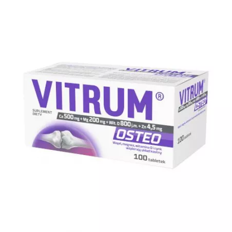 Vitrum Osteo x 100 tabletek osteoporoza TAKEDA PHARMA SP. Z O.O.
