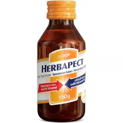 Herbapect syrop 150 g leki na kaszel AFLOFARM FARMACJA POLSKA SP. Z O.O.